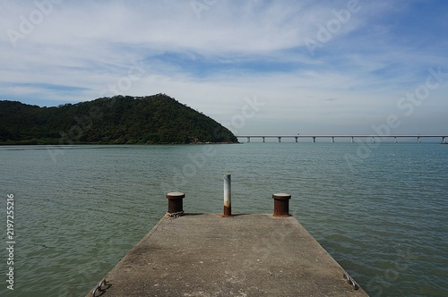 pier on the sea