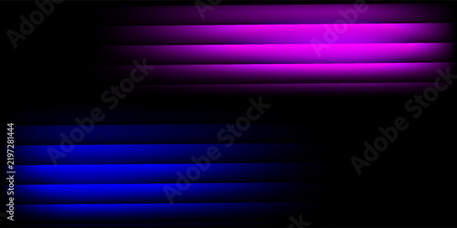 Glowing neon waves form vibrant circular gradient with fractal glass effect and blending purple cyan colors. Futuristic and dreamy background with wave effect adds fluid movement and dynamic depth