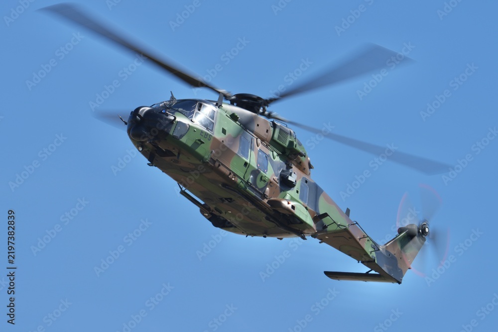 Obraz premium Hélicoptère NH90 Caïman en vol