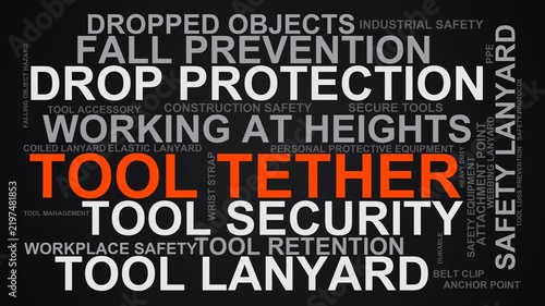 Tool Tether Word Cloud