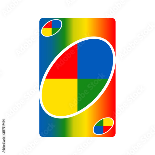 Uno card collection icon