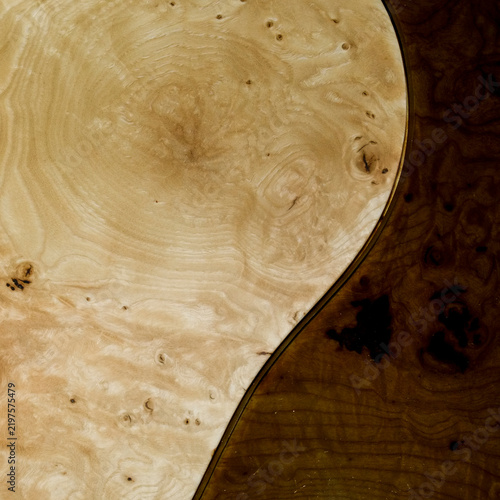 Light and dark burl wood grain texture