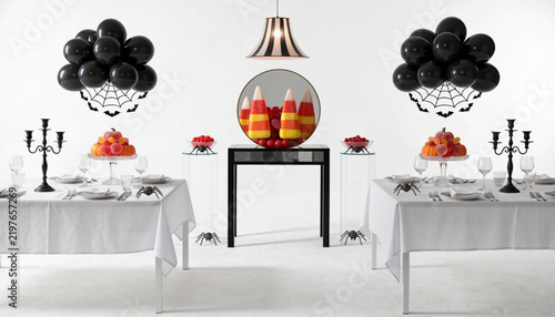 Halloween party decorations digital photo graphic