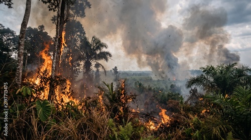 Tropical Forest Wildfire