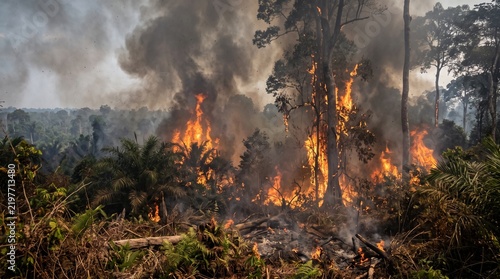 Tropical Forest Wildfire