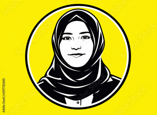 vector illustration of a woman