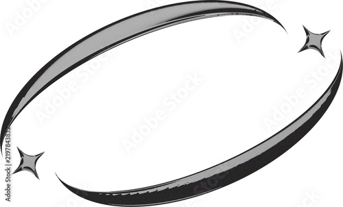 Y2k Aesthetic Retro Swoosh Elements with Sparkle Accents for Modern Graphic Design Projects