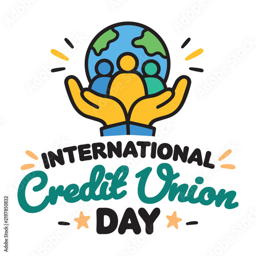 International Credit Union Day Badge Design