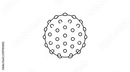 Bild auf Leinwand Hand Therapy Exercise Ball with Textured Grip Nubs - Rehabilitation Stress Relie