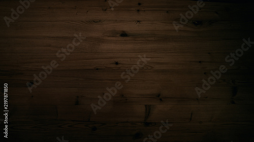 Naklejka Dark wood texture 