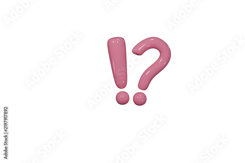 question mark exclamation mark, pink, icon, red, PNG