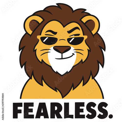 lion head vector illustration
