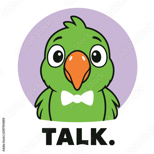 funny cartoon bird