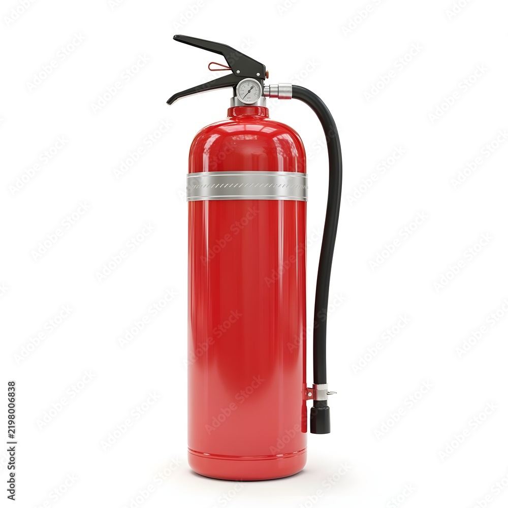 Obraz premium Emergency Fire Extinguisher for Safety and Fire Control