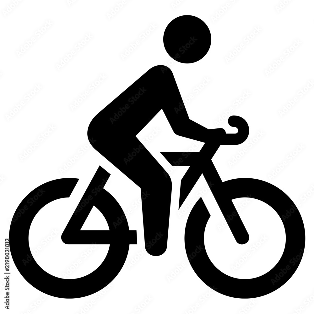 Fototapeta premium silhouette of a bike