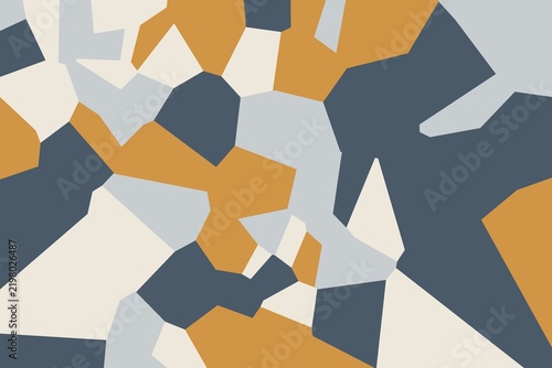 Nordic voronoi cellular mosaic organic pattern background, modern abstract geometric design, seamless style wallpaper