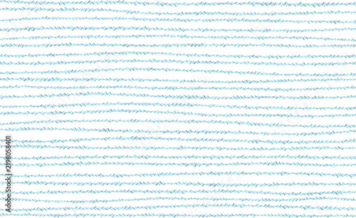 やさしいブルーリーフのボーダー柄背景　間隔細め　手描き　透過
