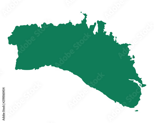 Karte von Menorca