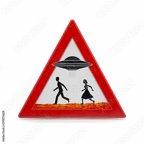 pedestrian crossing road sign isolated