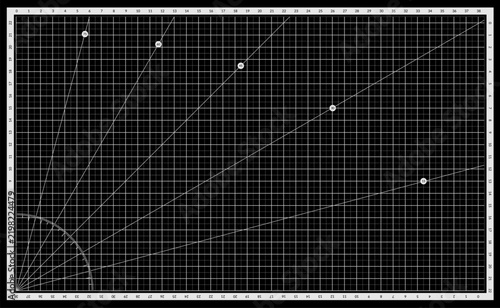 Self-healing cutting mat with ruler grid for crafts and DIY projects.