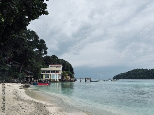 Beautiful beach at Pulau Weh island Sumatra Indonasia