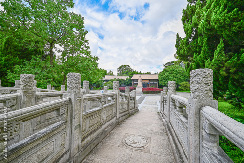 Sun Quan Memorial Hall – Emperor of the Eastern Wu Dynasty during the Three Kingdoms Period, Zhongshan Scenic Area, Nanjing, Jiangsu Province, China