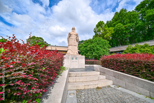 Sun Quan Memorial Hall – Emperor of the Eastern Wu Dynasty during the Three Kingdoms Period, Zhongshan Scenic Area, Nanjing, Jiangsu Province, China