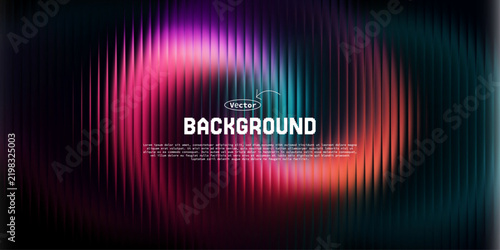 Abstract background featuring vertical glowing lines in a circular gradient of pink and blue tones abstract background vertical gradient circular futuristic colorful luminous technology