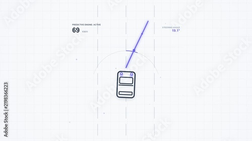 Autonomous Vehicle Predictive Steering and Lane Control System