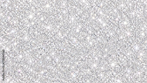 White Glitter Background. Glitter Background.
