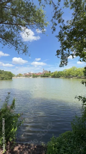 Blick über Böblingen, Deutschland 