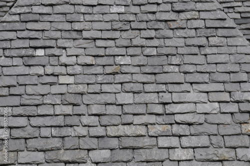 slate roof background
