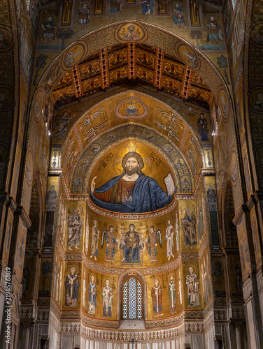 Naklejka Monreale Cathedral - Easter Apse