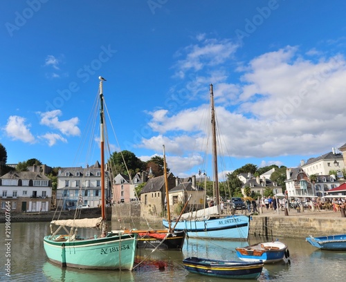 Le Port  Saint-Goustan à Auray (Morbihan)
