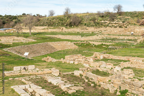 Natural Landscapes of The Archaeological Park of Morgantina (The Agora) in Enna Province, Sicily, Italy. (Part I)