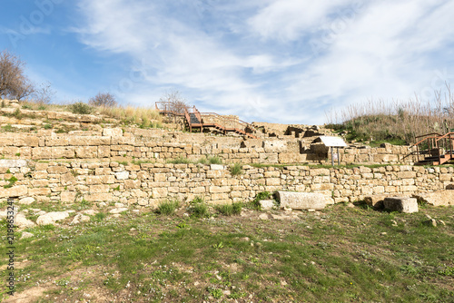 Natural Landscapes of The Archaeological Park of Morgantina (The Agora) in Enna Province, Sicily, Italy. (Part I)