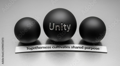 Structured Alignment of Three Spheres Unity 6x Gigapixel