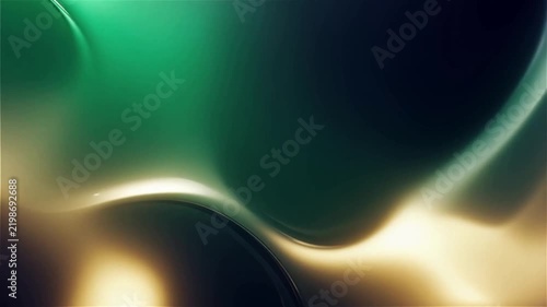 Premium Emerald Midnight Green Navy and Gold Abstract Gradient Background