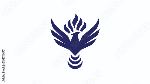 Phoenix flame emblem icon 202609021416