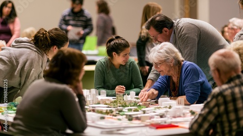 Community Workshop on Urban Planning with Participants Engaged in Design