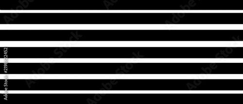 Foto Minimal black horizontal stripe pattern with clean parallel lines and evenly spa