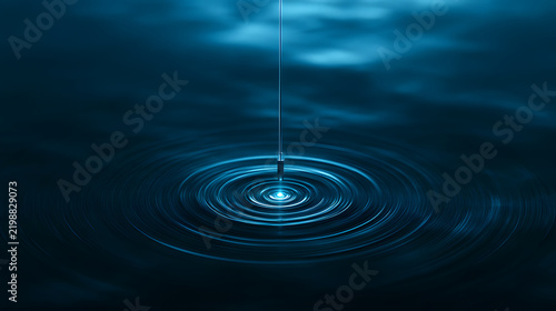Glowing Water Quality Sensor Concept