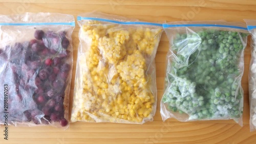 Freezing fruits and vegetables for meal prep and storage
