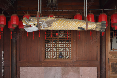 The Seven Pagodas Temple in Ningbo China