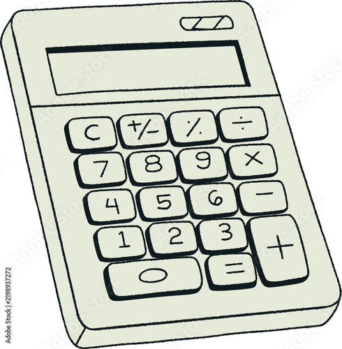 Hand Drawn Calculator