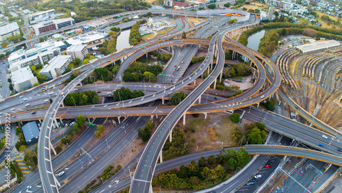 Inner City Bypass and Airport Link Interchange, Brisbane Australia