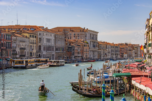 Bild auf Leinwand grand canal venice italy