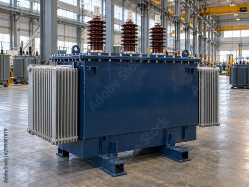 Three Phase Distribution Transformer in Electrical Equipment Factory