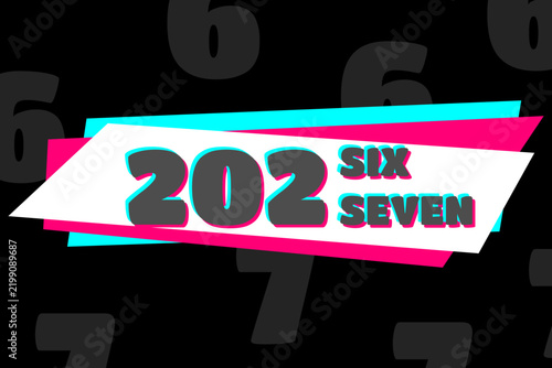 2027 Happy New Year logo sticker design. New Year sticker template in popular social media style. Collection of 2027 Happy New Year card, cover, poster. 