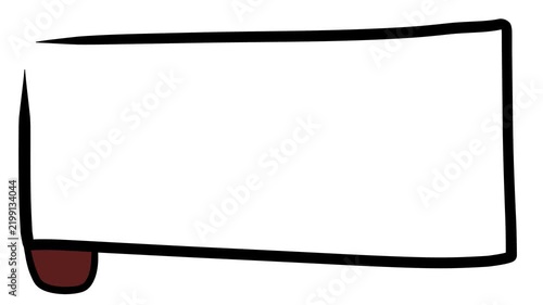 The frame on the screen is twitching or changing, a light or LED, a signal, or a beacon is blinking at the bottom.